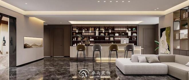 星空·综合体育app贸易装修：卓马打造贸易空间的本性化与功用化并重(图4)